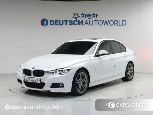 BMW 3 Series (F30) 2018 Белый из Кореи