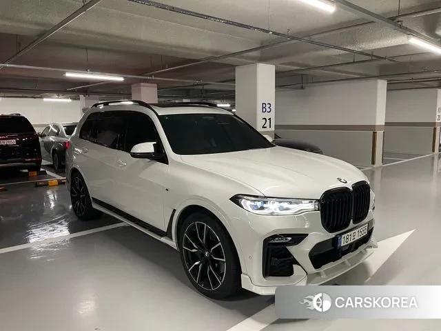 BMW X7 (G07) 2020 Белый из Кореи
