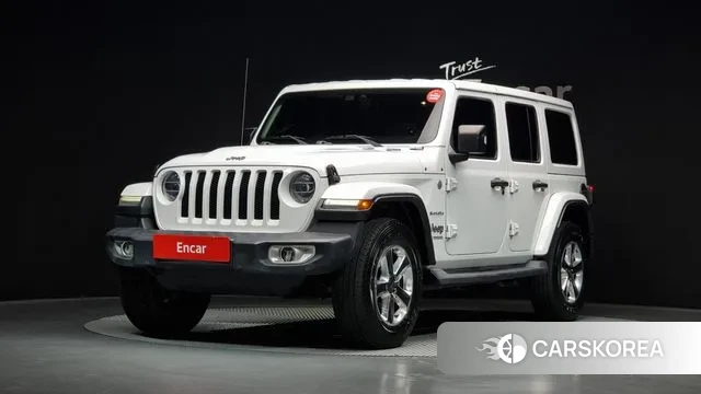 Jeep Wrangler (JL) 2018 Белый из Кореи