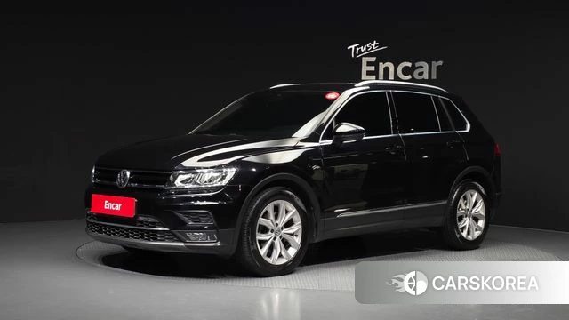 Volkswagen Tiguan second Generation 2018 Черный из Кореи