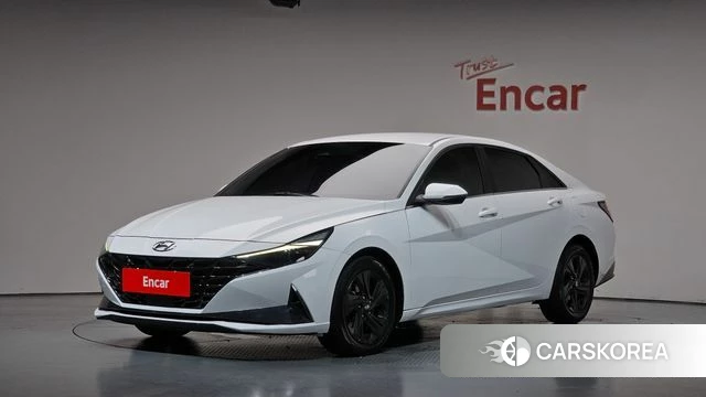 Hyundai Avante (CN7) 2020 Черный из Кореи