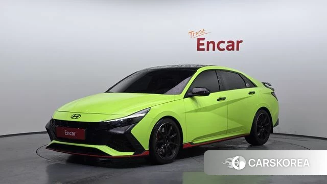 Hyundai Avante (CN7) 2022 Серебристо-серый из Кореи