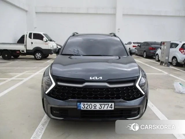 Kia Sportage 5th Generation Hybrid 2023 Серый из Кореи