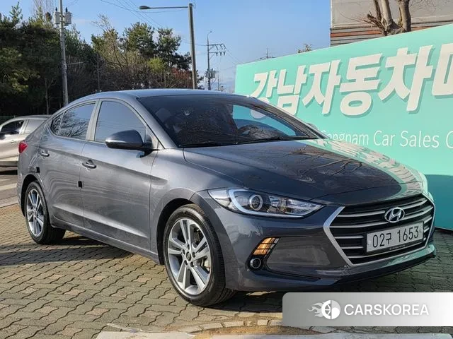 Hyundai Avante AD 2018 Серый из Кореи