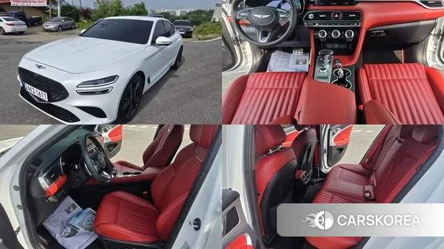 Genesis The New G70 2023 Белый из Кореи