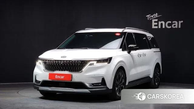 Kia Carnival 4th generation 2021 Белый из Кореи