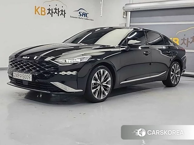 Kia K8 2023 Черный из Кореи