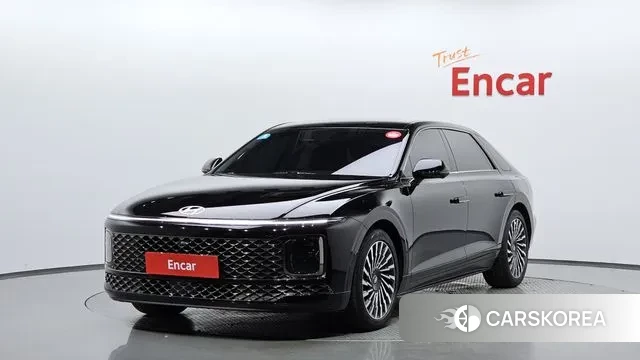 Hyundai Grandeur Hybrid (GN7) 2024 Черный из Кореи