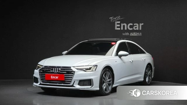 Audi A6 (C8) 2021 Белый из Кореи