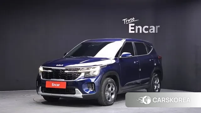 Kia The New Seltos 2023 Синий из Кореи