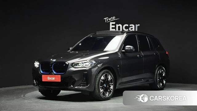BMW iX3 2023 Серый из Кореи