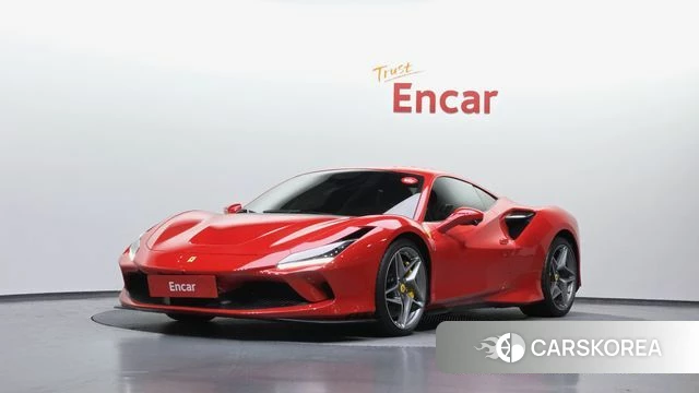 Ferrari F8 Tributo 2021 Красный из Кореи