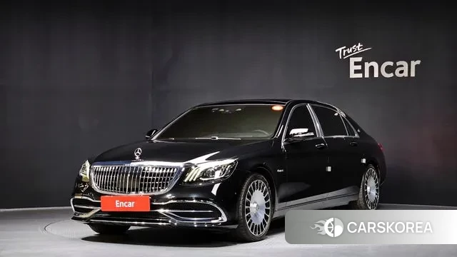 Mercedes-Benz S-Class W222 2019 Черный из Кореи