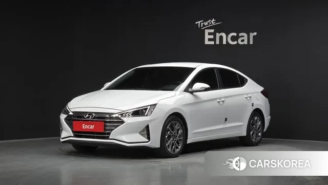 Hyundai The New Avante AD 2019 Белый из Кореи