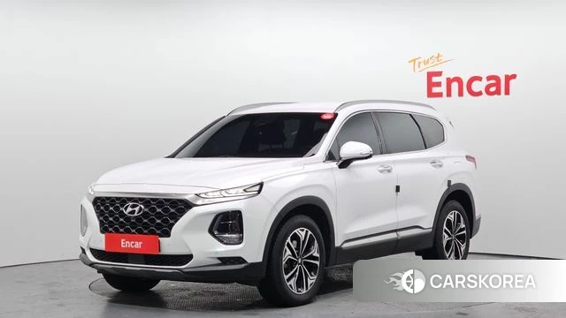 Hyundai Santa Fe TM 2018 Белый из Кореи