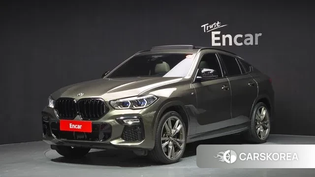BMW X6 (G06) 2021 Песочный из Кореи