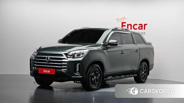 Ssangyong The New Rexton Sport 2021 Зеленый из Кореи