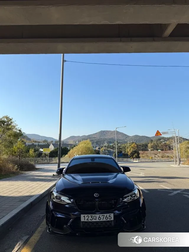 BMW M2 (F87) 2018 Синий из Кореи