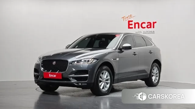 Jaguar F-PACE 2018 Серый из Кореи