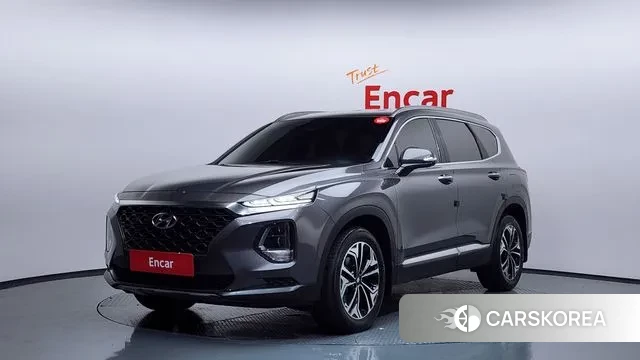 Hyundai Santa Fe TM 2018 Серый из Кореи