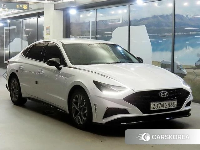 Hyundai Sonata (DN8) 2022 Белый из Кореи