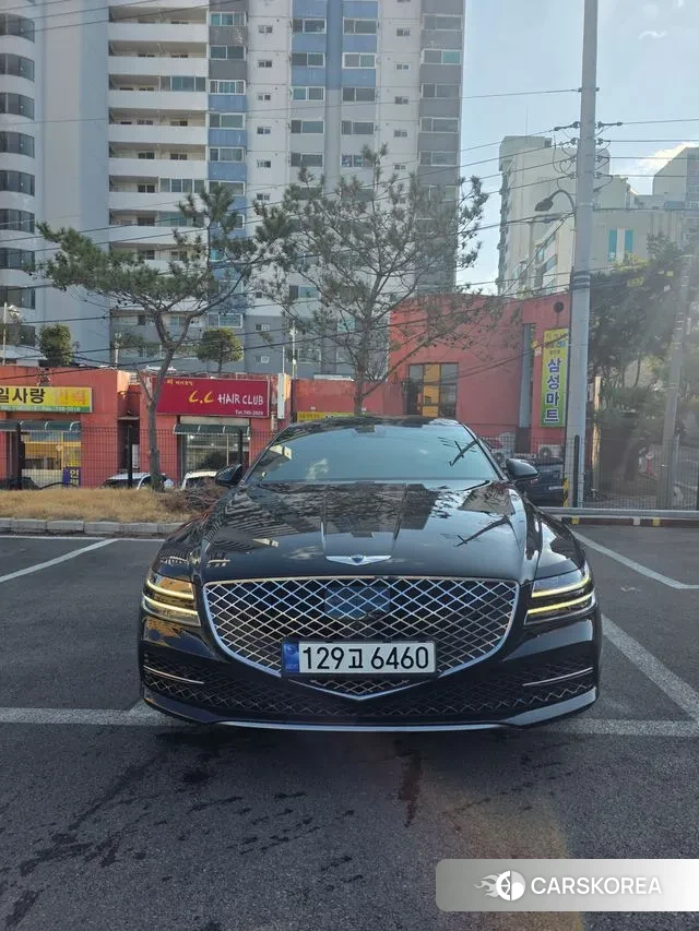 Genesis G80 (RG3) 2020 Черный из Кореи