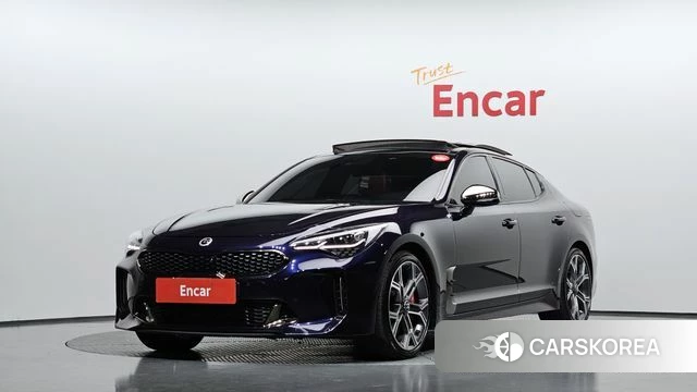Kia Stinger 2019 Синий из Кореи