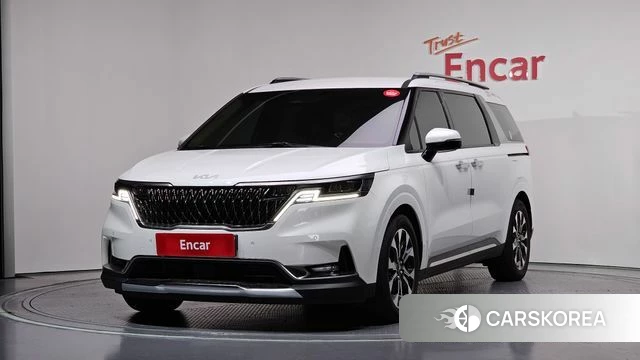 Kia Carnival 4th generation 2021 Белый из Кореи