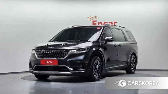 Kia Carnival 4th generation 2023 Серый из Кореи