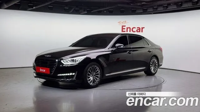 Genesis EQ900 2018 Черный из Кореи