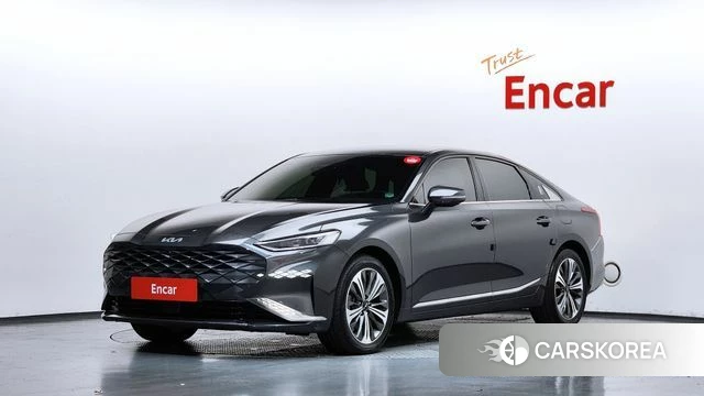 Kia K8 Hybrid 2022 Серый из Кореи