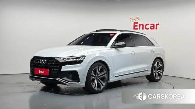 Audi Q8 (4M) 2023 Белый из Кореи