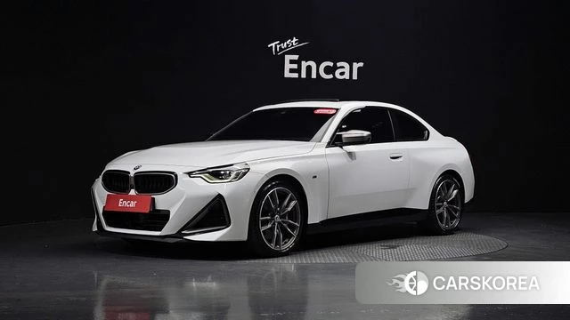 BMW 2 Series (G42) 2023 Белый из Кореи