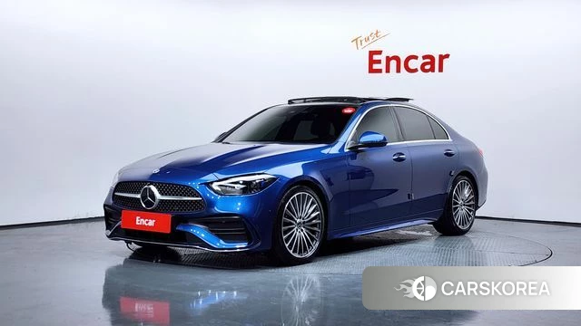 Mercedes-Benz C-Class W206 2023 Синий из Кореи