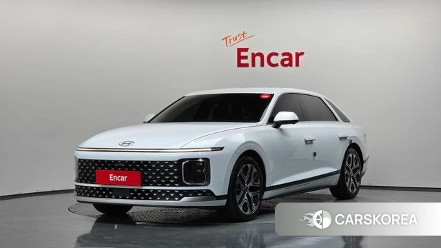 Hyundai Grandeur Hybrid (GN7) 2023 Белый из Кореи