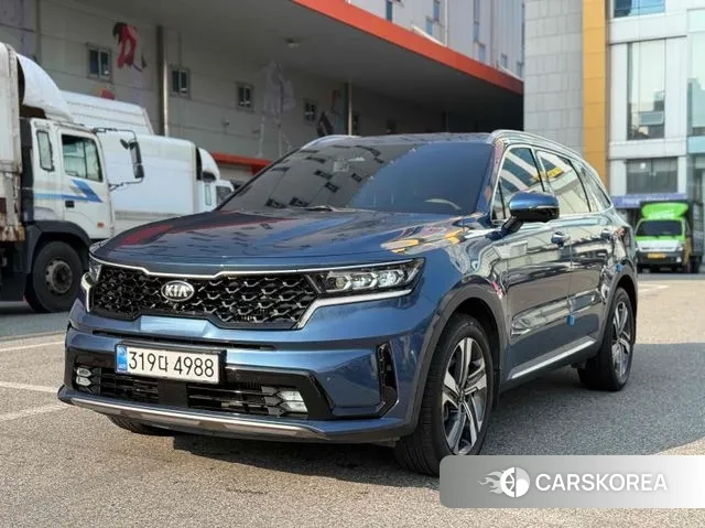 Kia Sorento 4th Generation 2021 Синий из Кореи