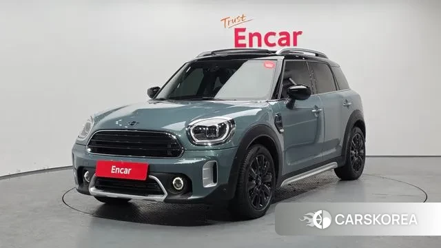 Mini Cooper Countryman 2023 Небесно-голубой из Кореи