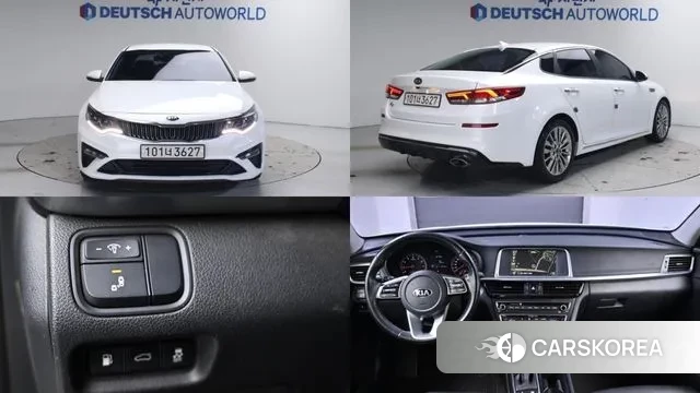 Kia The New K5 2nd generation 2018 Белый из Кореи