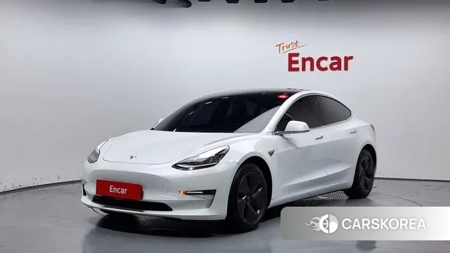 Tesla Model 3 2020 Белый из Кореи
