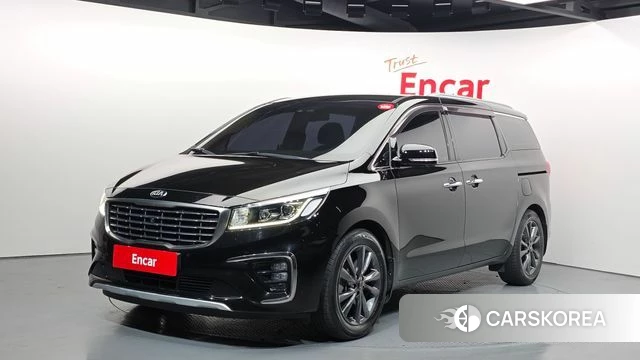 Kia The New Carnival 2018 Черный из Кореи