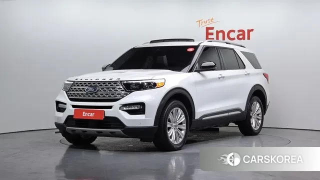 Ford Explorer 6th Generation 2022 Белый из Кореи