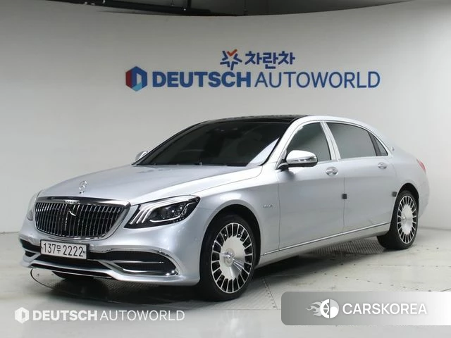 Mercedes-Benz S-Class W222 2020 Серебряный из Кореи