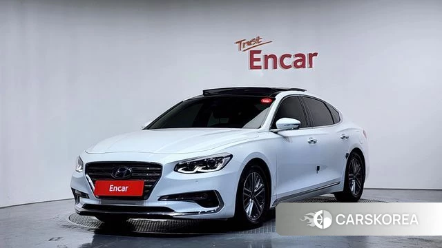 Hyundai Grandeur IG 2018 Белый из Кореи