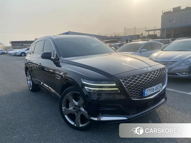 Genesis GV80 2022 Черный из Кореи