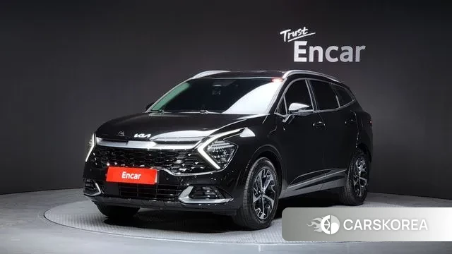 Kia Sportage 5th Generation Hybrid 2022 Черный из Кореи