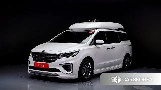 Kia The New Carnival 2018 Белый из Кореи