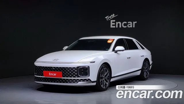 Hyundai Grandeur (GN7) 2024 Белый из Кореи