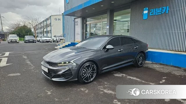 Kia K5 3rd generation 2023 Серый из Кореи