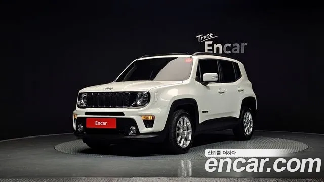Jeep Renegade 2021 Белый из Кореи