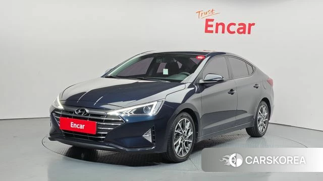 Hyundai The New Avante AD 2019 Синий из Кореи